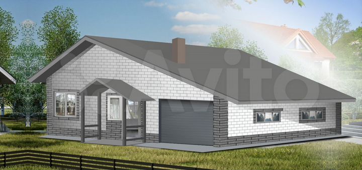 Дом 136,4 м² на участке 8 сот.