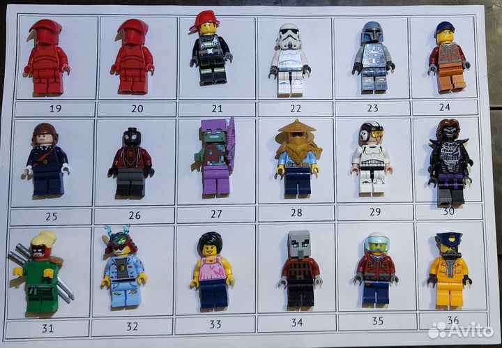 Оригинальные человечки Lego Лего