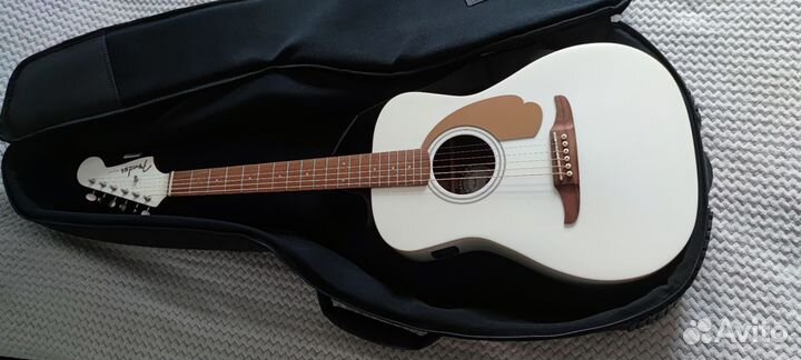 Электроакустическая гитара fender malibu