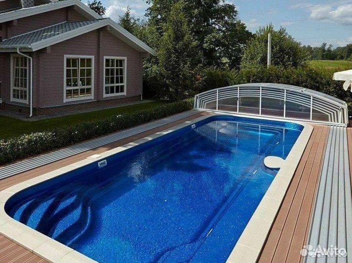 Пластиковый бассейн