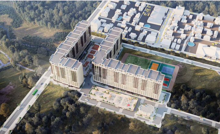 3-к. квартира, 118,6 м², 14/16 эт.