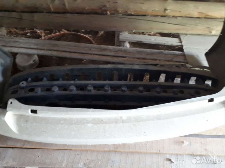 Задний бампер приору люкс с усилителям без дефекто