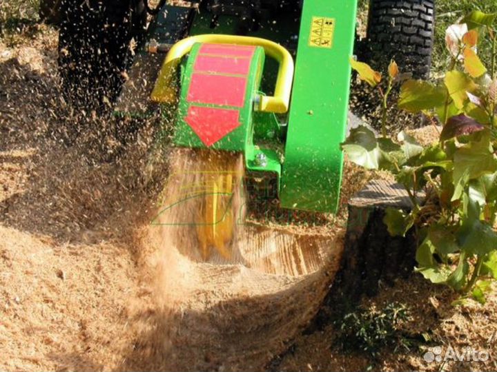Аренда измельчителя веток и пней