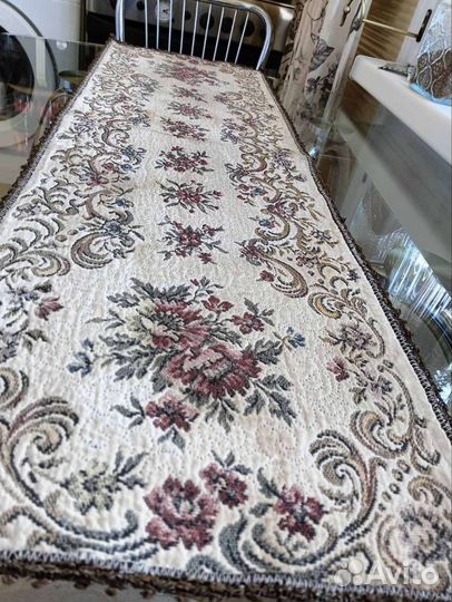 Дорожка. Гобелен винтаж хлопок Англия