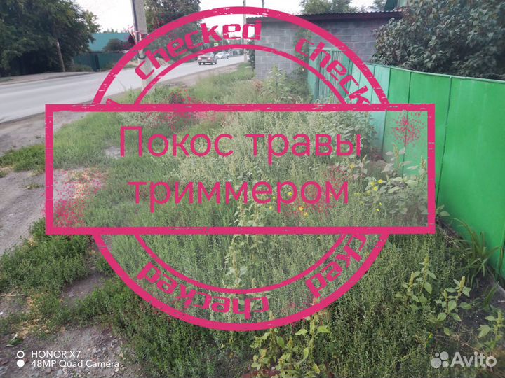 Скосить траву