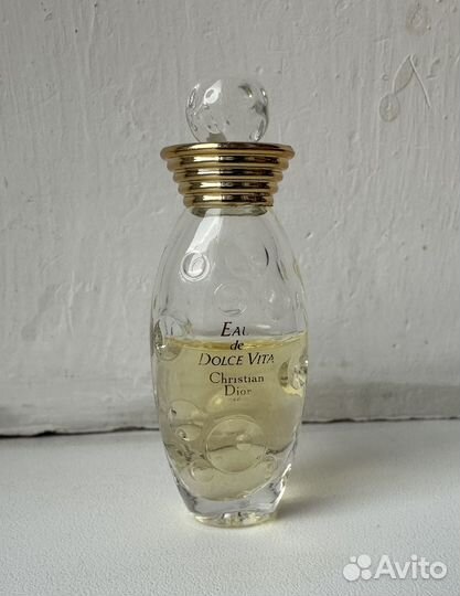 Christian dior eau de dolce vita 5 мл мини винтаж