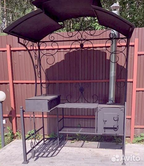 Кованый мангал