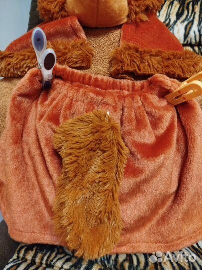 Костюм новогодний Белка для девочки 116-122