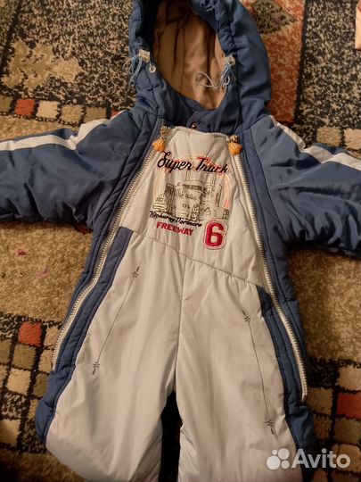 Теплые комбинезон