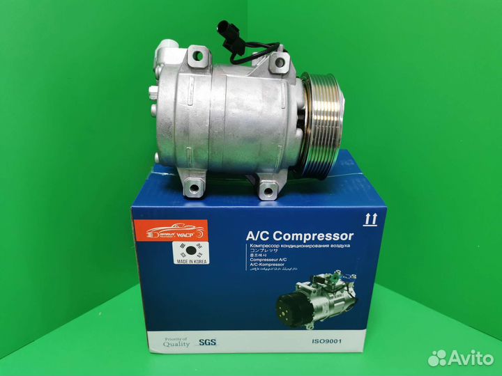 Компрессор кондиционера Mitsubishi Pajero Sport 2