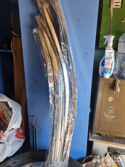 Дефлекторы оригинал hyundai sonata хромированные