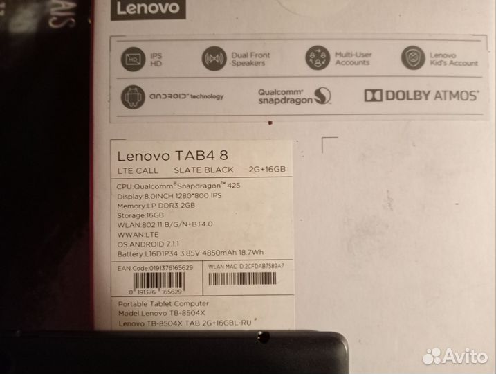 Lenovo TB-8504X