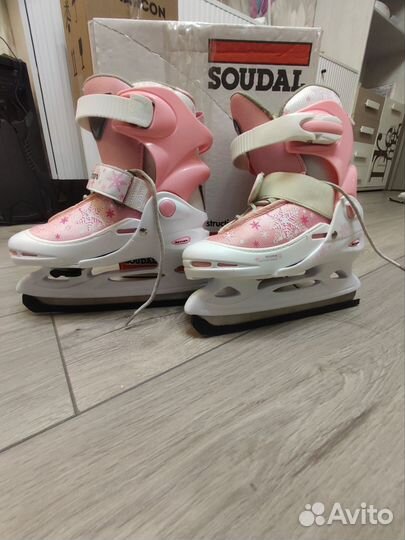 Коньки детские раздвижные 30-33