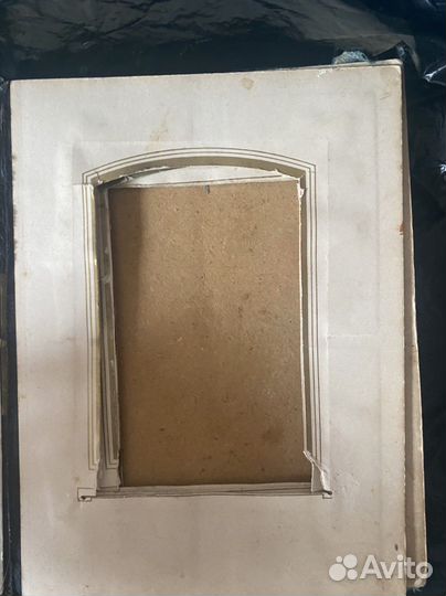 Старинный альбом для фотографий