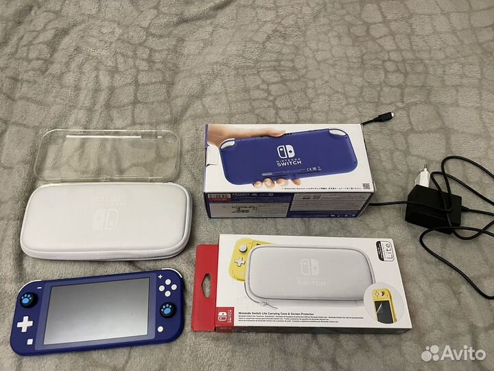Nintendo switch lite прошитая новая 256sd