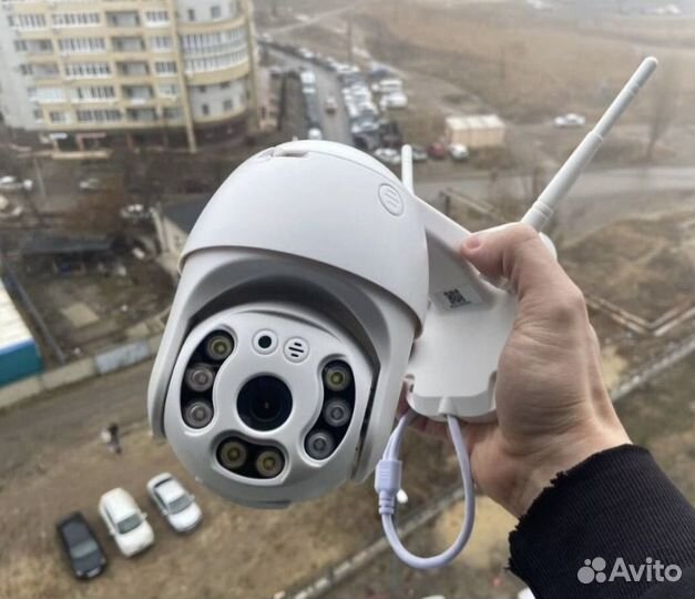 Умная Wi-Fi камера видеонаблюдения А6 уличная