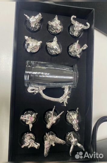 Рюмки стопки перевертыши на подарок