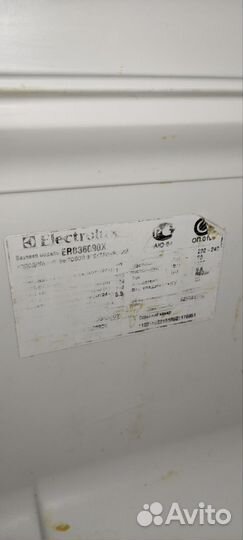 Холодильник electrolux ERB36090X