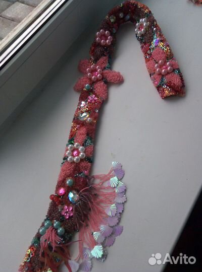 Пояс и лиф ручной работы для восточных танцев