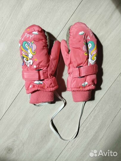 Варежки детские, 4-5 лет