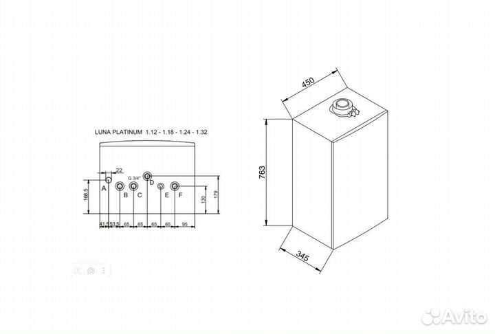 Котел Baxi Luna Platinum + 24