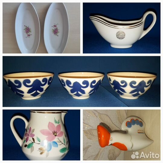 Фарфоровая посуда из СССР