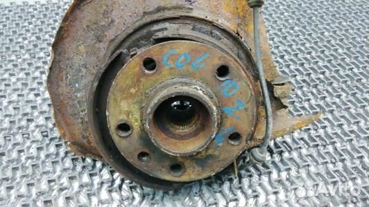 Ступица задняя левая volkswagen touareg 7L (COL10M