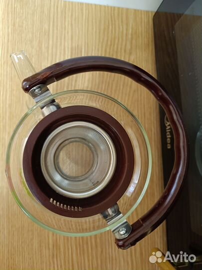 Чайник заварочный стекло новый