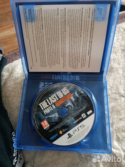 The last of us 2 ps5 диск