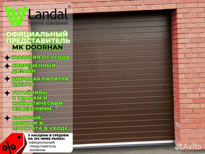 Секционные ворота