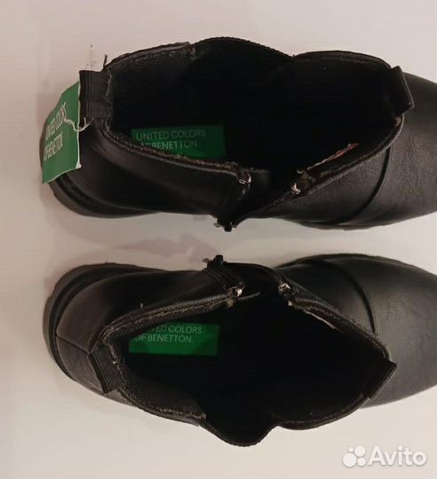 Демисезонные ботинки Benetton, р.34. Новые