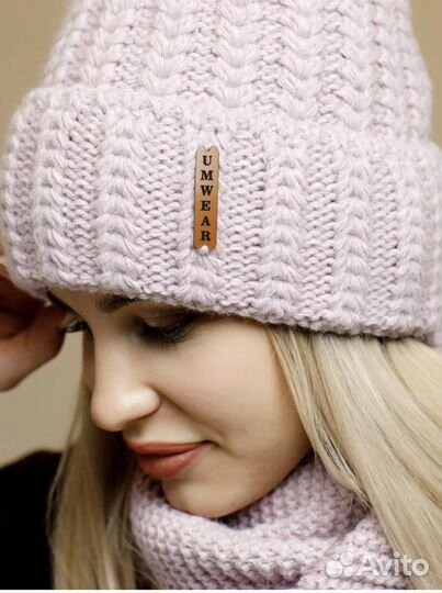 Шапка зимняя и снуд