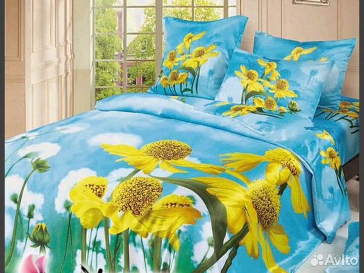 Постельное белье евро