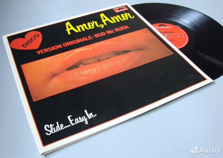 Amor, amor - slide. easy IN./ ROD Mc kuen / 77 ger