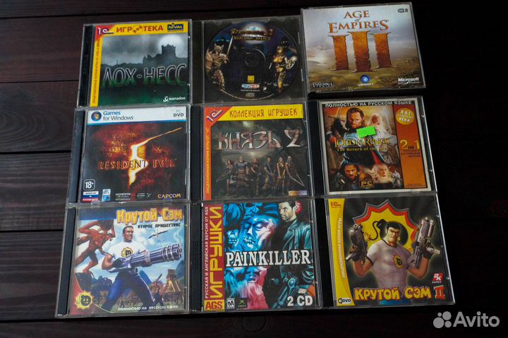 Старые Игры.диски CD\DVD