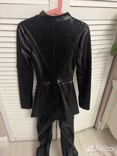 Комбинезон черный матрица