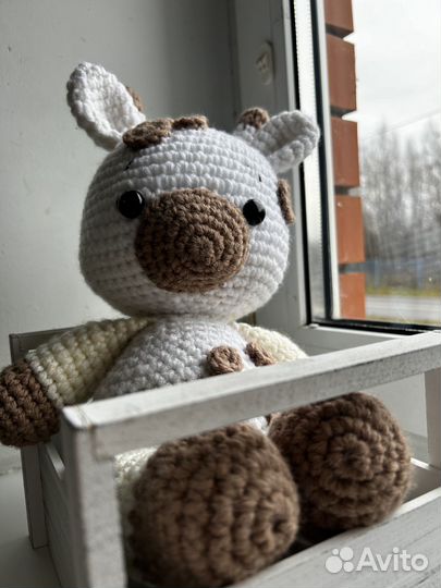 Вязаная корова