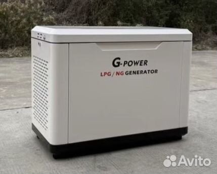 Газовый генератор 9 кВт g-power с постоянным подог