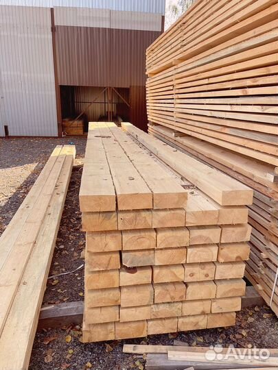 Доска обрезная 40х200х6000мм 1 сорт ГОСТ