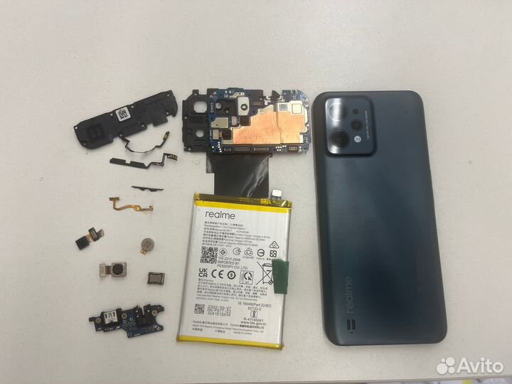 Realme C31 разбор по запчастям