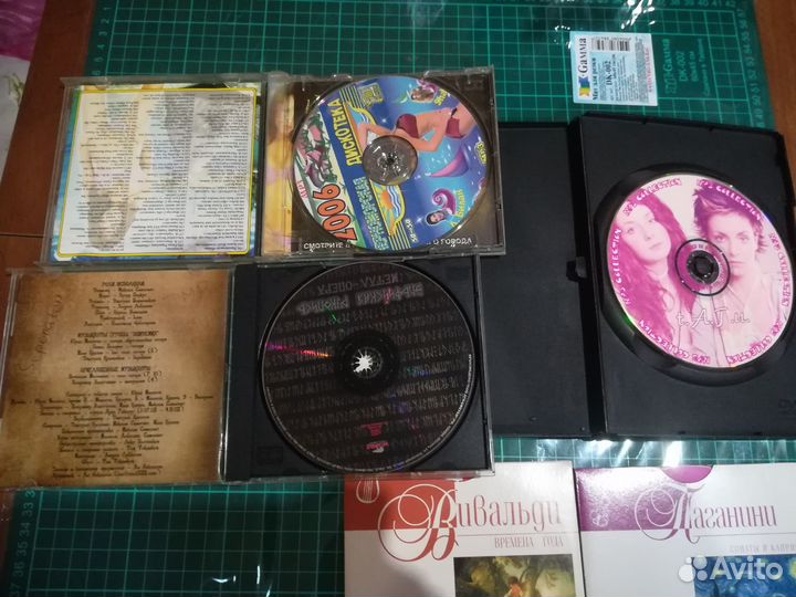 Диски Игры PlayStation компьютер Музыка