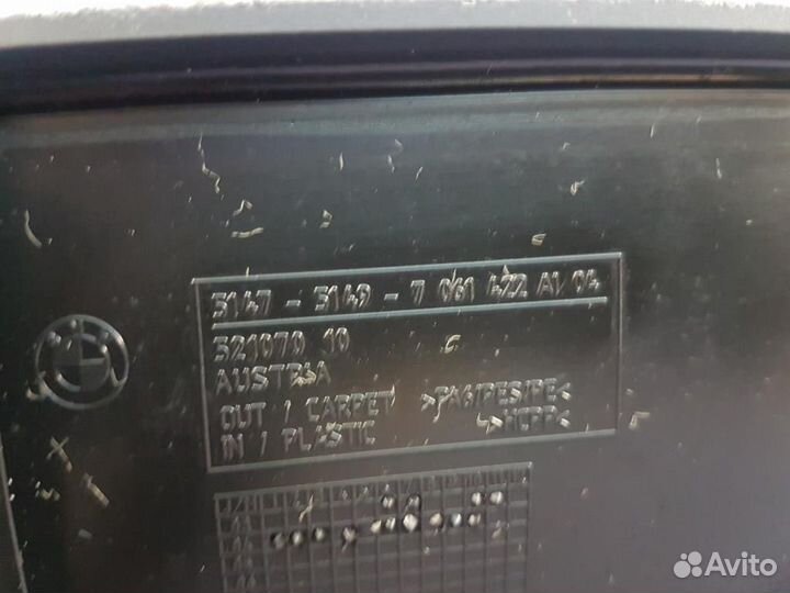 Обшивка двери багажника BMW 5-серия E60/E61