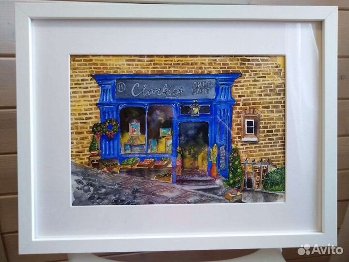 Картина акварель 