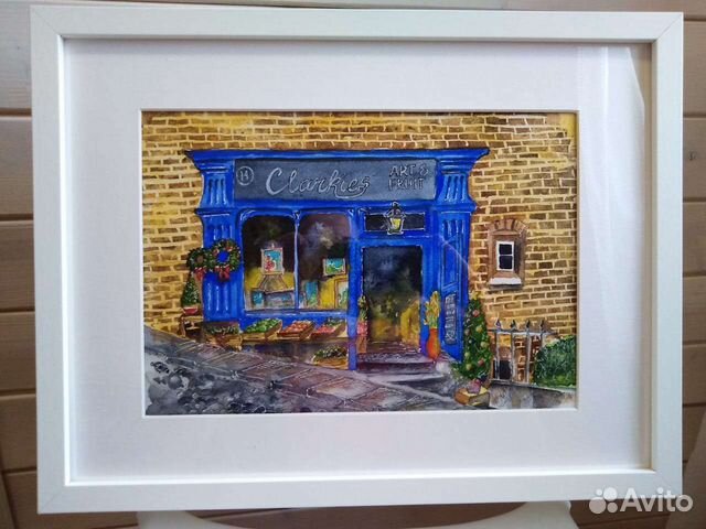 Картина акварель 