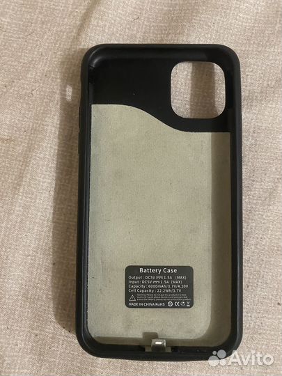 Чехол повербанк на iPhone 11