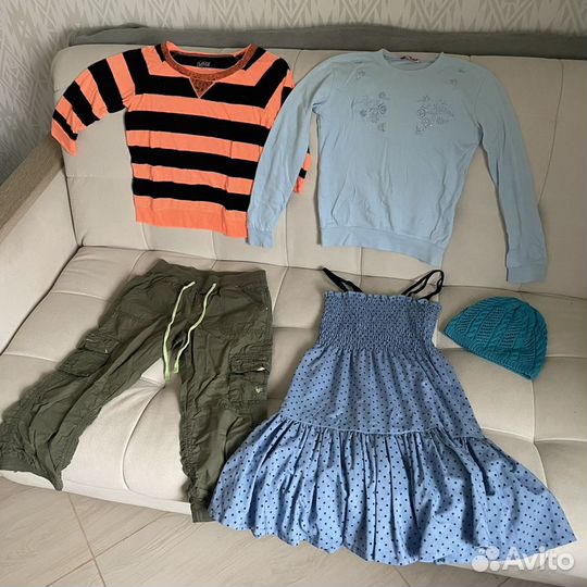 Вещи пакетом на девочку 11 лет
