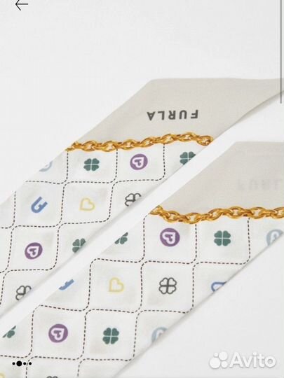 Шелковый шарф (платок) Твилли от Furla