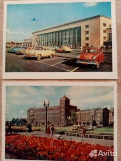 Открытки СССР Рига 1961г 16 шт