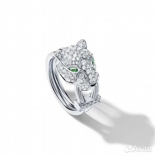 Золотое кольцо в стиле Panthère de Cartier