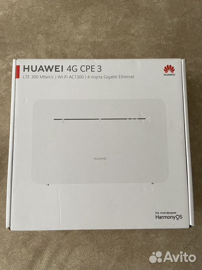 Wifi роутер huawei 4G CPE 3